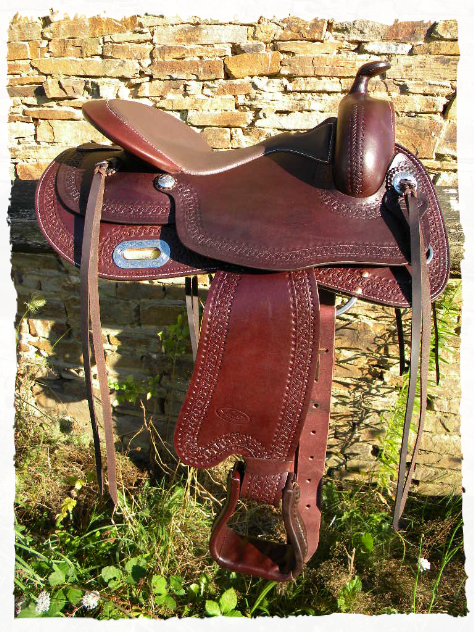 Details about   WILDRACE Treeless leather black saddle Freemax saddle 